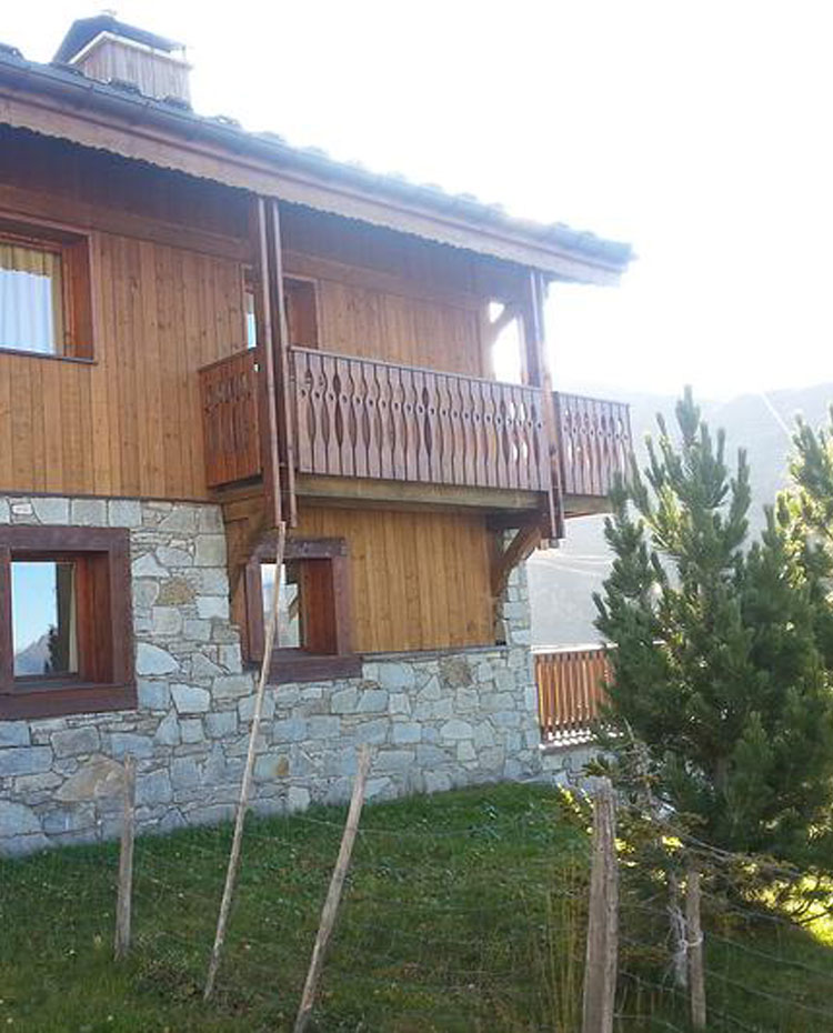 Menuire location chalet